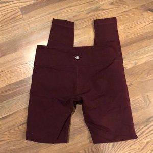 Wine / maroon wunder under pants full length